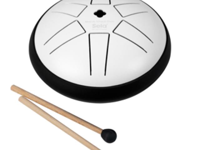 Melody Tongue Drum 5,5 White B-Dur - 1